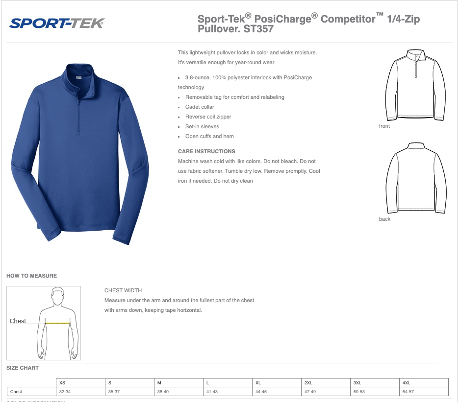 HR360 Logo Quarter Zip Pullover